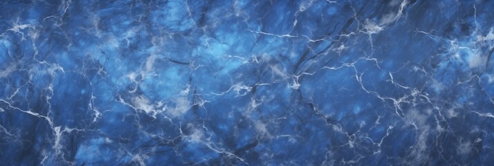 Fototapeta na wymiar Abstract Blue Marble Background Wallpaper Backdrop