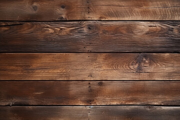 Naklejka premium Old Brown Wood Texture Background of Wall