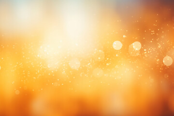 Natural Background with Blurring Warm Colors
