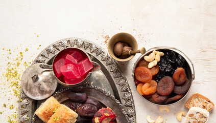 Arabic Cuisine: Middle Eastern desserts.