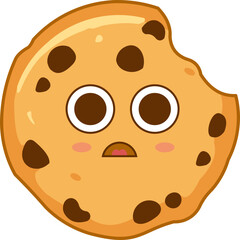 Cute Kawaii Cookie Cartoon Character