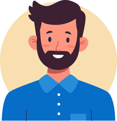 Hand Drawn Male Avatar