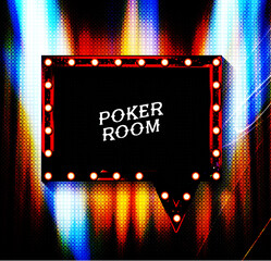 Poker table with