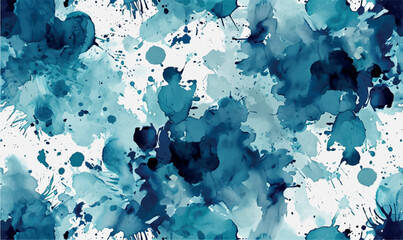 abstract blue background watercolor ink