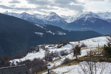 Valle d'Aosta, località Saint Barthelemy a Lignan