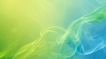 Lime green & electric blue abstract banner background. PowerPoint and business background.