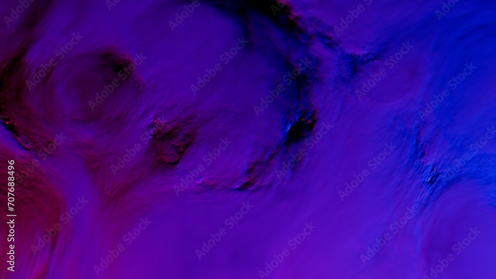 Aufkleber dark pink and red scary constitutional shapes lay backdrop - abstract 3d rendering