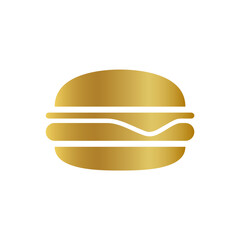 gold hamburger sign, golden hamburger icon, golden fastfood icon, Hamburger, Cheeseburger, Hamburg Steak, Patty, Food, Fast Food, Sandwich, Line Art, Hamburger, Cheeseburger, Hamburger Steak