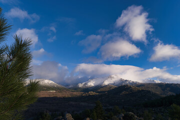 ...landscape, mountains, view, nature, nature, spain, madrid, si
