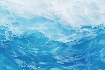 Fototapeta na wymiar Abstract water ocean wave texture in blue, aqua, and teal colors. Web banner graphic resource for ocean wave abstract background with copy space