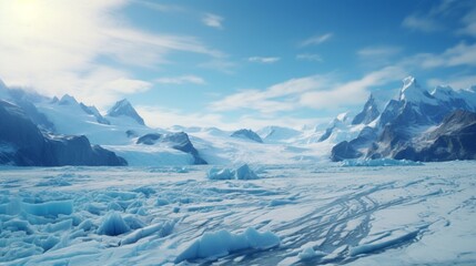 Southern Patagonian Ice Field and Torres del Paine, both in Chilean Patagonia and in the Magellanes region of South America