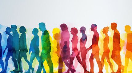 Harmony in Diversity: A Visual Narrative of Integration. Generative AI