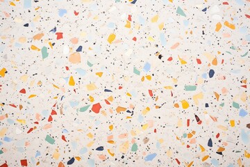 multi-colored terrazzo with varied textures