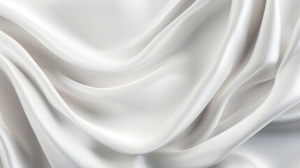 white pearl off white satin silky fabric background	
