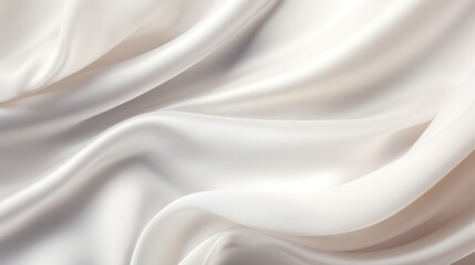 white pearl off white satin silky fabric background	
