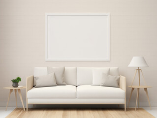 Mockup Design mit Sofa
