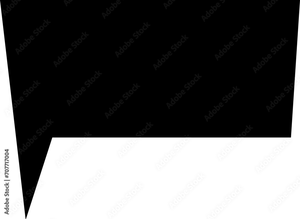 Poster talk bubble speech icon. black fill bubble vector illustration design element. chat on filled symbol
