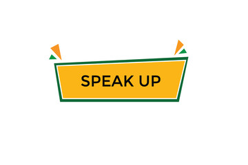 new website, click button learn speak up, level, sign, speech, bubble  banner
