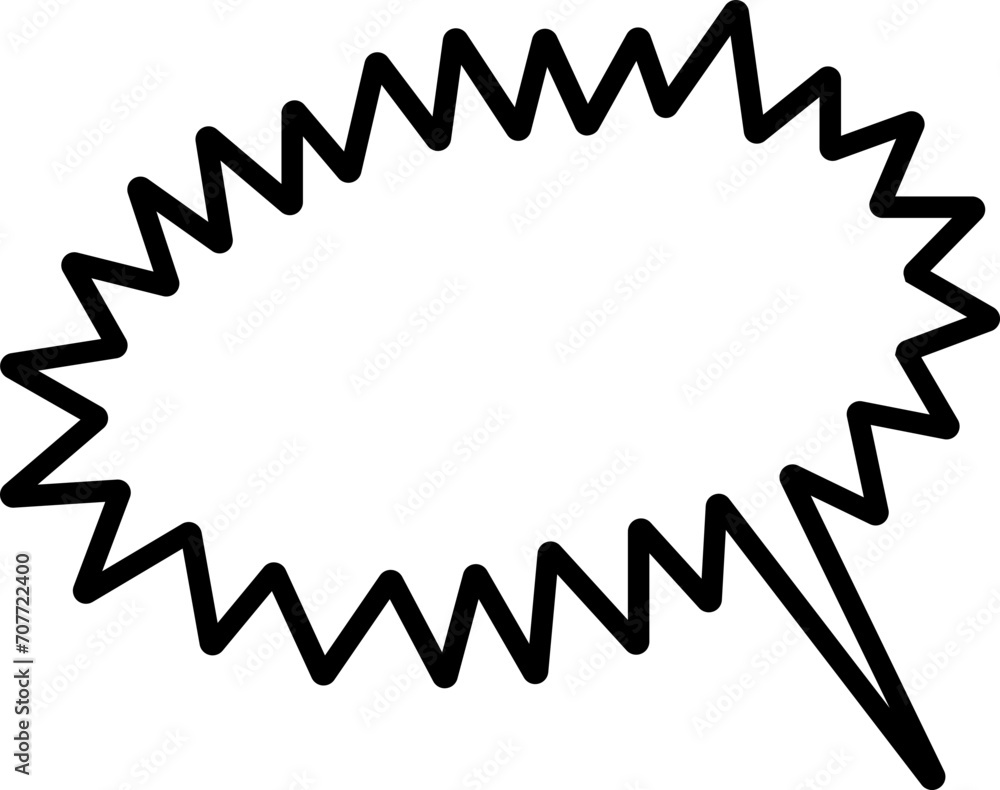 Poster talk bubble speech icon. blank empty bubble vector illustration design element. chat on line symbol 