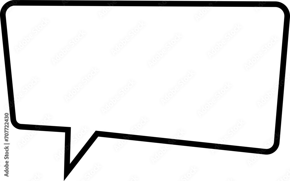 Poster talk bubble speech icon. blank empty bubble vector illustration design element. chat on line symbol 