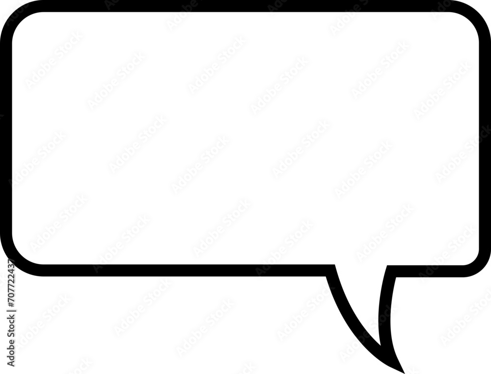 Poster talk bubble speech icon. blank empty bubble vector illustration design element. chat on line symbol 