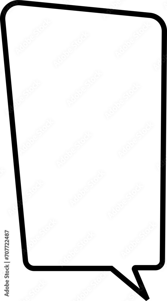 Poster talk bubble speech icon. blank empty bubble vector illustration design element. chat on line symbol 