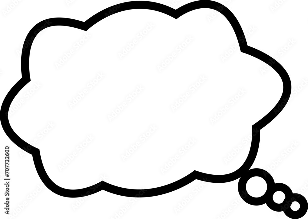 Poster talk bubble speech icon. blank empty bubble vector illustration design element. chat on line symbol 