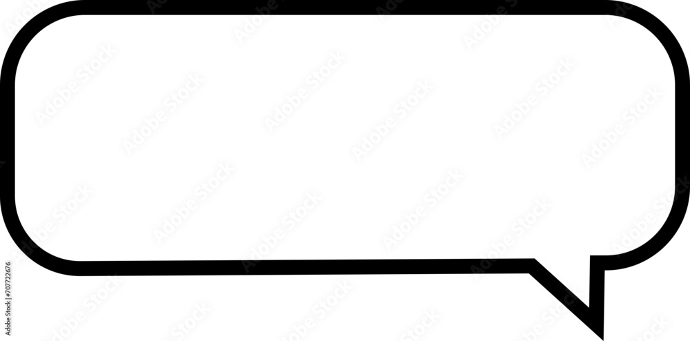 Poster talk bubble speech icon. blank empty bubble vector illustration design element. chat on line symbol 