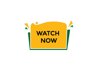 new website, click button learn watch now, level, sign, speech, bubble  banner
