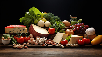 Food and drink large arrangement with carbohydrate