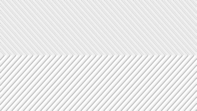  Abstract white right arrow line animation. White background 4k video.
