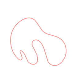 freehand draw on a white background