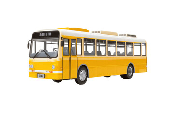 Obraz na płótnie Canvas Modern yellow bus 
