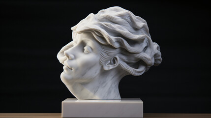 Timeless Elegance A Captivating Classic Marble Sculp