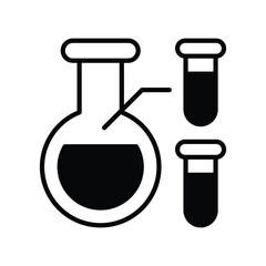 chemical industry icon with white background vector stock illustration