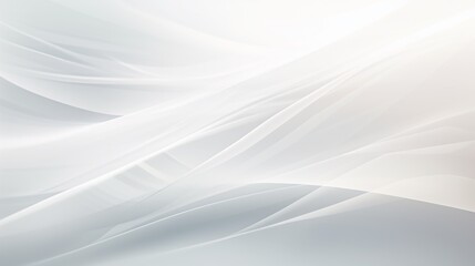 Abstract background with smooth lines in gray and white colors for design.
