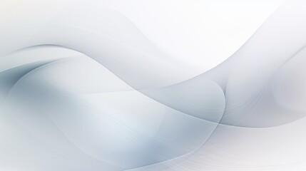 Naklejka premium Abstract background with smooth lines in gray and white colors for design.