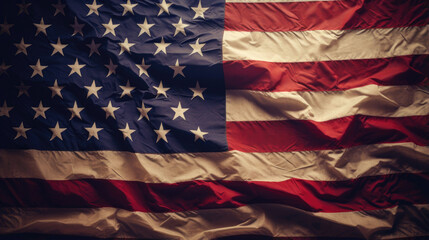 Patriotic Splendor: The American Flag