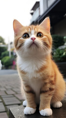 a cute cat
