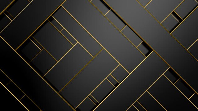 Background of Lines. Abstract background, loop, 6 in 1, 3d rendering, 4k resolution
