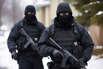 Masked Gunmen Invade Residence
