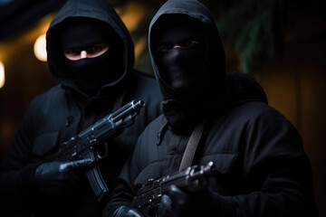 Crime in Progress: Invasion with Masked Gunmen