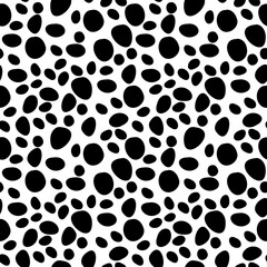 Dalmatian Spots seamless pattern repeat pattern