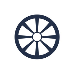 Obraz premium Automotive industry leader monochrome line logo. Economic indicators monitoring. Design element. Created with artificial intelligence. Ai art for corporate branding, blue chips stocks