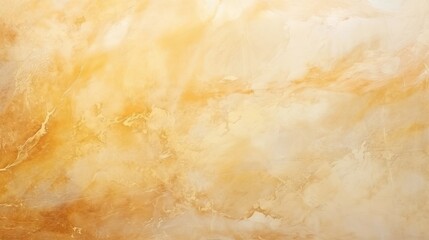 Obraz premium Abstract watercolor painting of gold, nacre and beige marble on paper grain texture wall with copy space