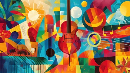 World Music: Musical Instruments and conceptual metaphors of Diversity and Harmony