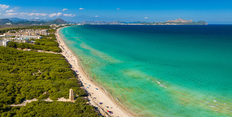 Alcudia Playa de Muro Majorca Mallorca Spain