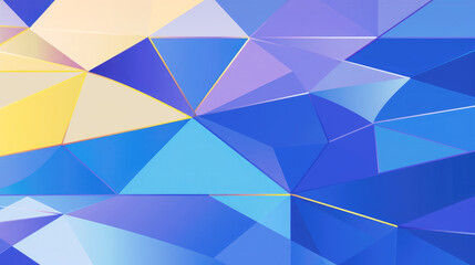 Abstract background luxury polygon blue