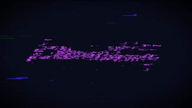 Greenwashing, Futuristic Glitch, Slow Zooming Out