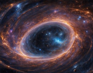 The cosmic ballet of a wormhole